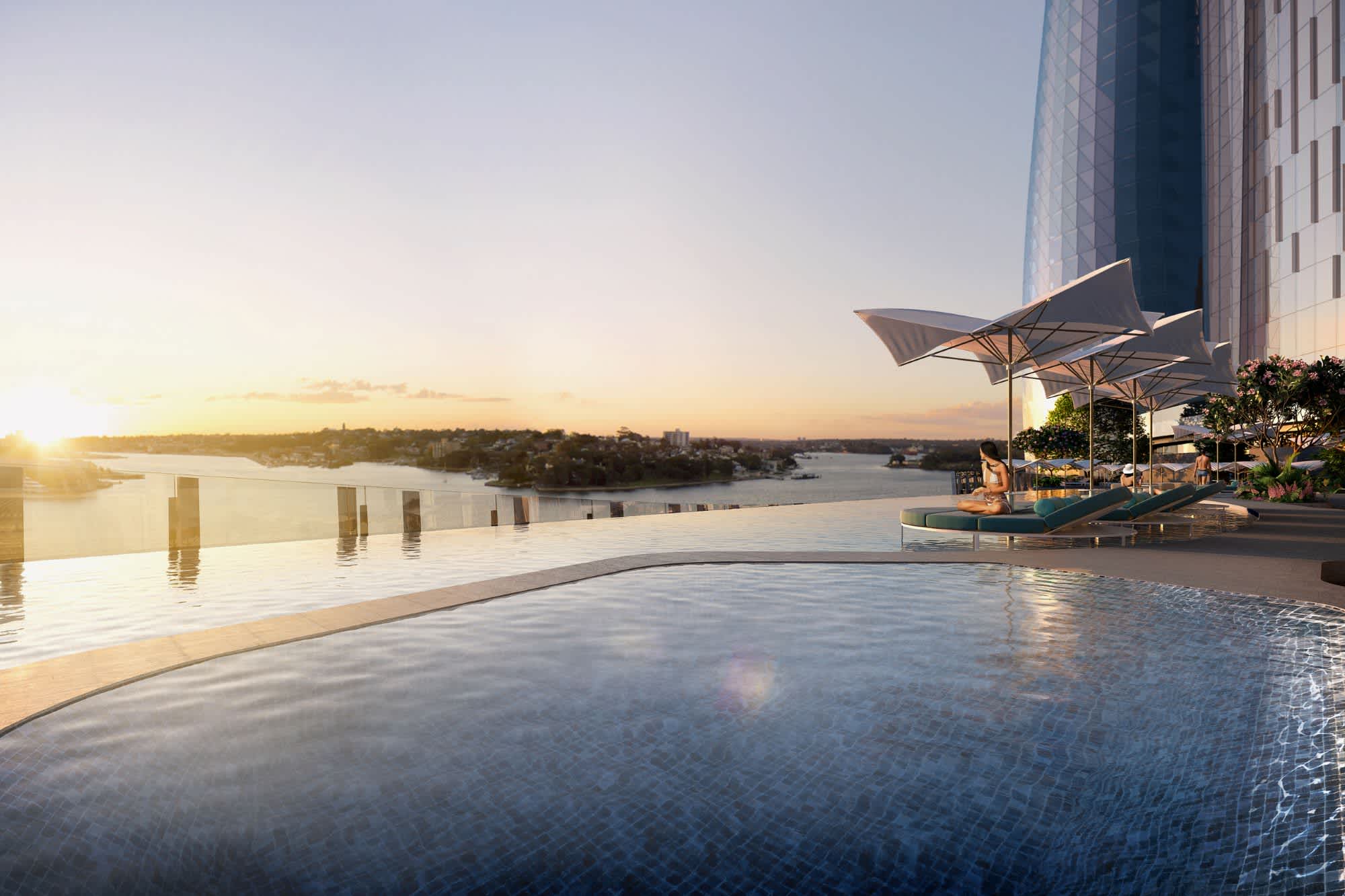 Crown Sydney pool