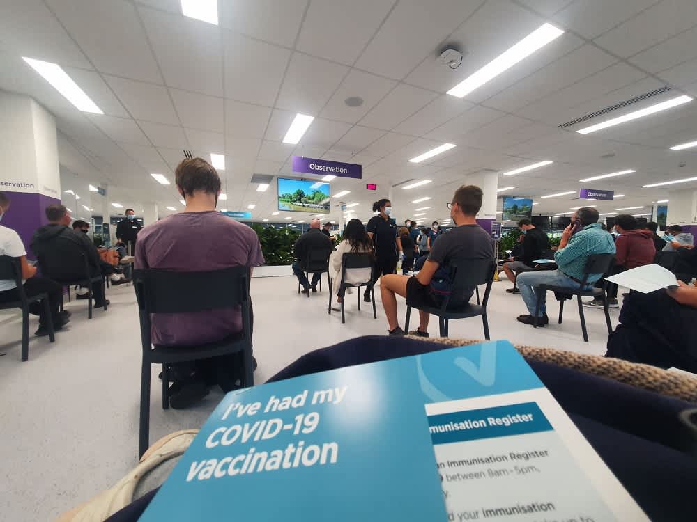 Vaccination centre