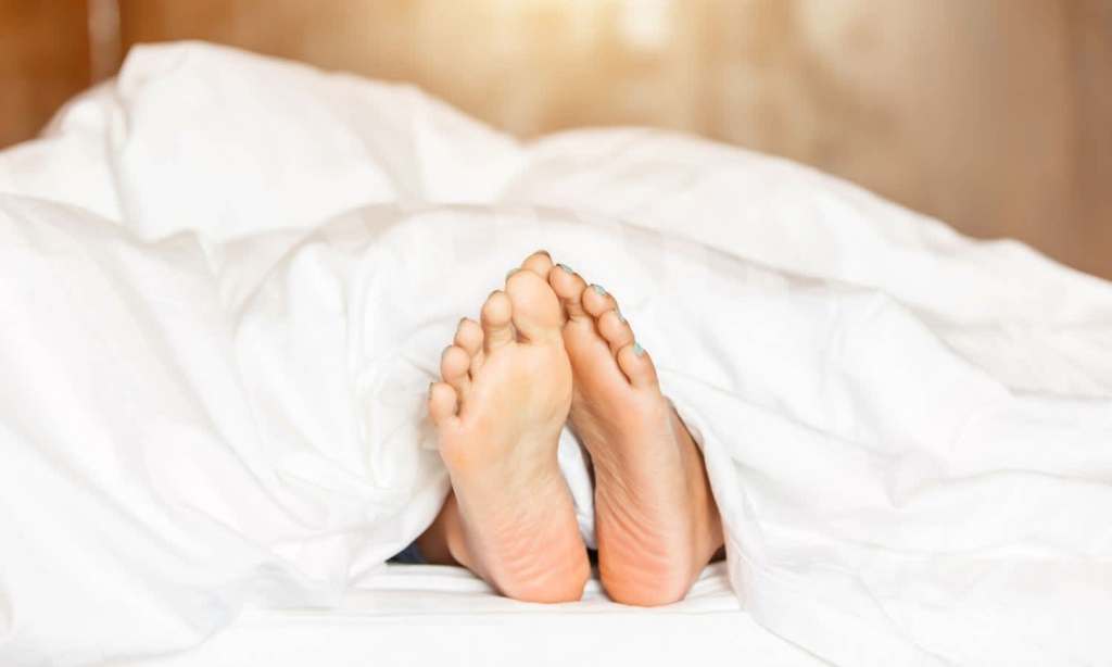 Sleep under covers