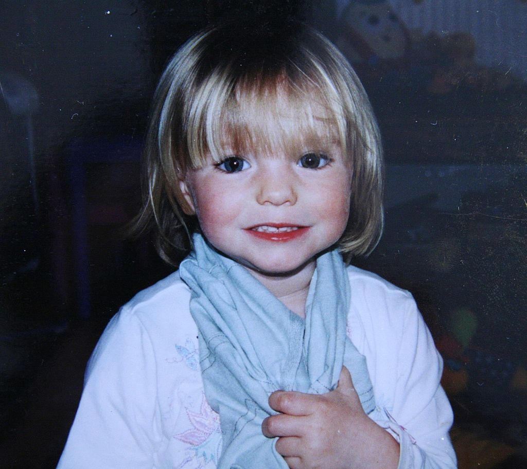 A photo of Madeleine McCann.