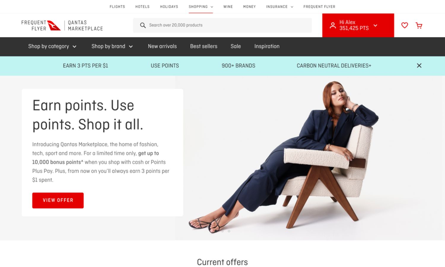 Qantas Marketplace