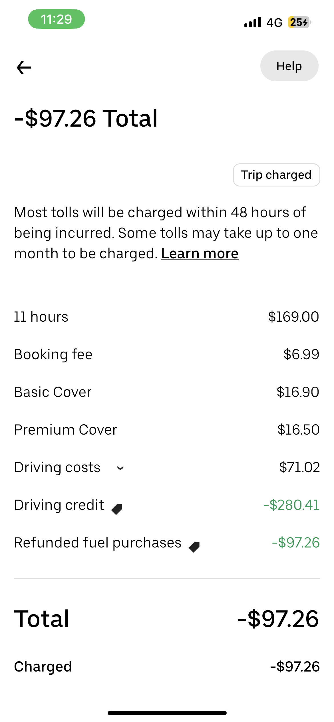 Uber Carshare
