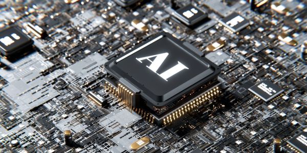 An image showing AI to illustrate the future of AI in 2024