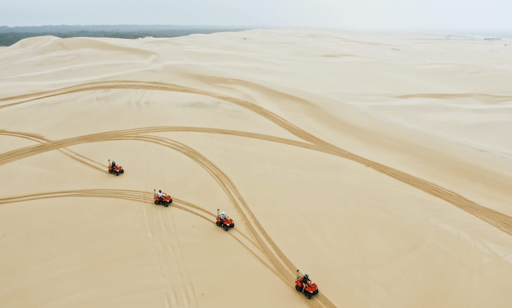 Quad biking