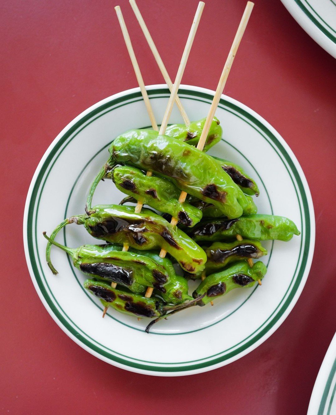 Shishito peppers Bar Miette